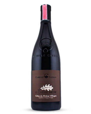Camille Cayran Le Chêne Noir, an exceptional Côtes du Rhône Villages red wine
